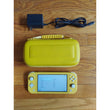 Nintendo Switch Lite Yellow Console Bundle w/ Travel Case & Charger