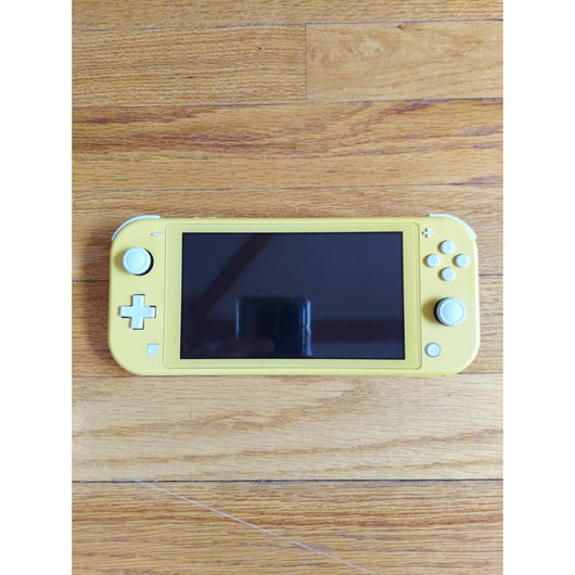 Nintendo Switch Lite Yellow Console Bundle w/ Travel Case & Charger