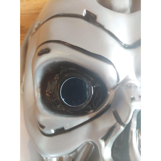 Terminator 2 T2 3-D Endoskeleton Plastic Mask 1999 Movie Collectible Prop Rare
