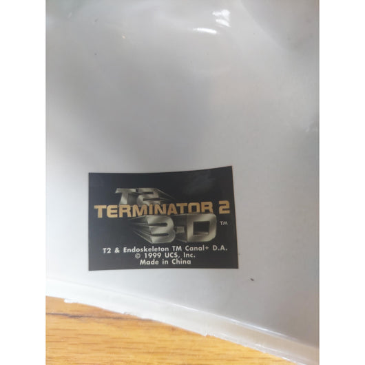 Terminator 2 T2 3-D Endoskeleton Plastic Mask 1999 Movie Collectible Prop Rare