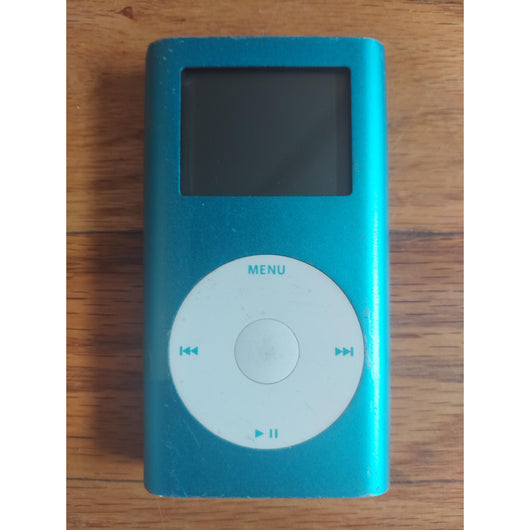 Apple iPod Mini 4GB 2nd Gen A1051 Blue MP3 Player Tested Works Original