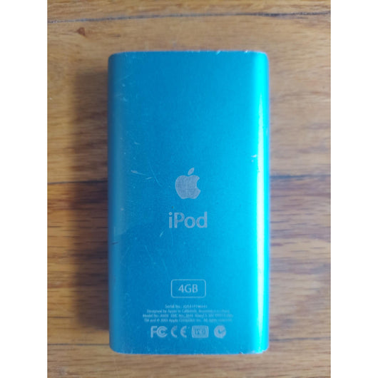 Apple iPod Mini 4GB 2nd Gen A1051 Blue MP3 Player Tested Works Original