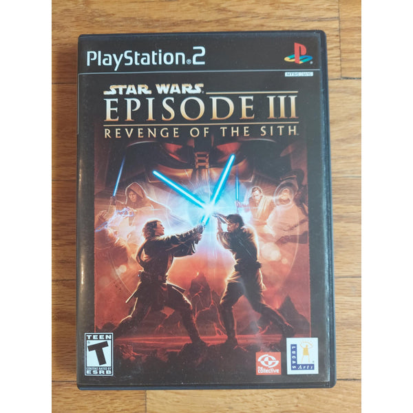 Star Wars Episode III Revenge of the Sith CIB Sony PS2 Tested Authentic Game