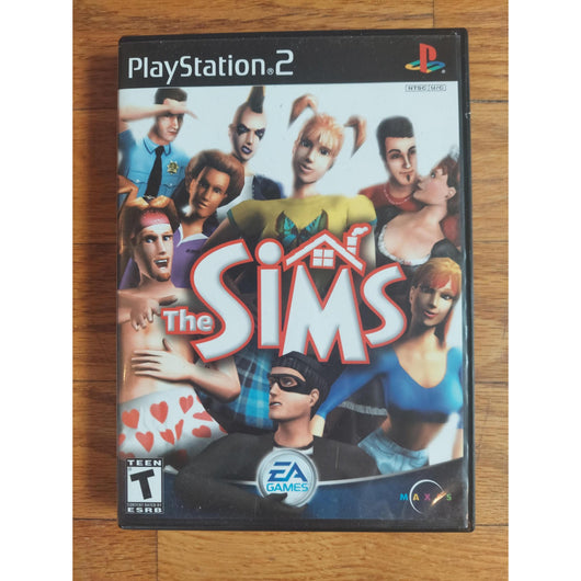 The Sims Sony PlayStation 2 PS2 Complete CIB Tested Authentic w/ Manual Black Label
