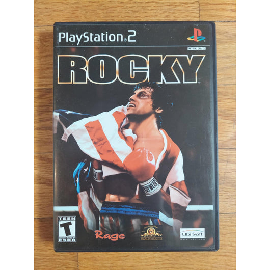 Rocky Sony PlayStation 2 PS2 Complete CIB Tested Authentic w/ Manual Black Label