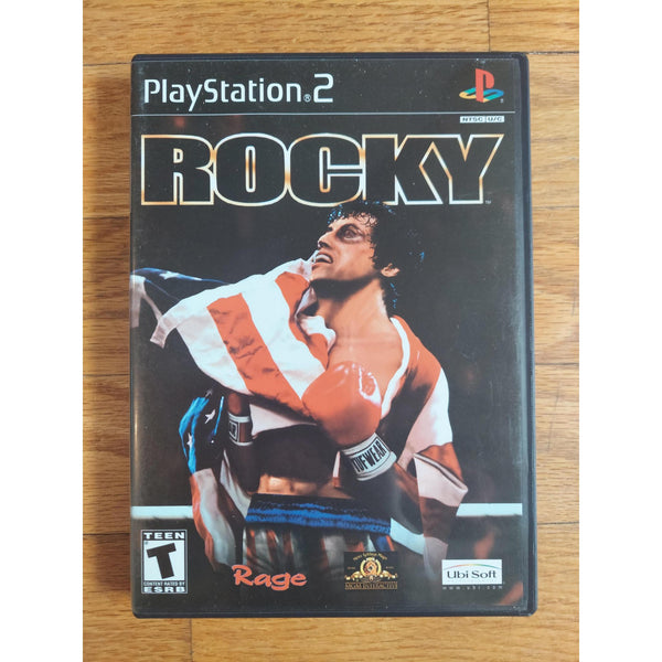 Rocky Sony PlayStation 2 PS2 Complete CIB Tested Authentic w/Manual Black Label