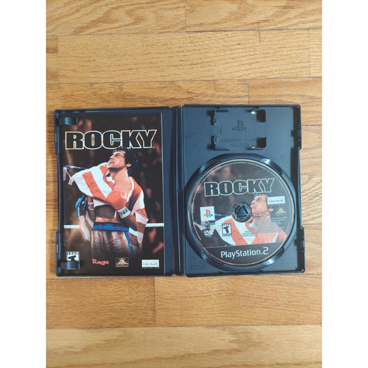 Rocky Sony PlayStation 2 PS2 Complete CIB Tested Authentic w/Manual Black Label
