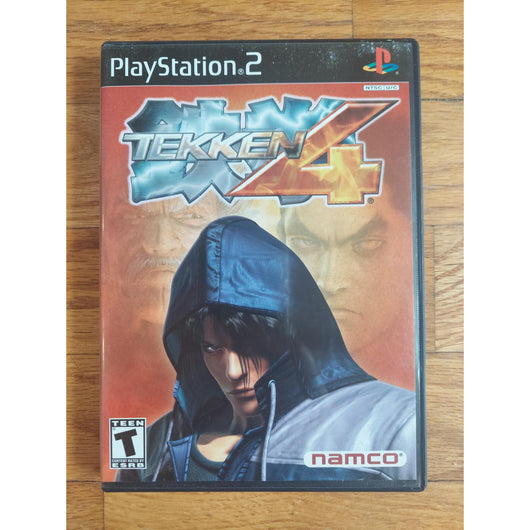 Tekken 4 Black Label CIB Complete Tested Sony PlayStation 2 PS2 Authentic Game