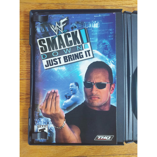 WWE SmackDown Just Bring It CIB Sony PlayStation 2 PS2 Complete Tested Game