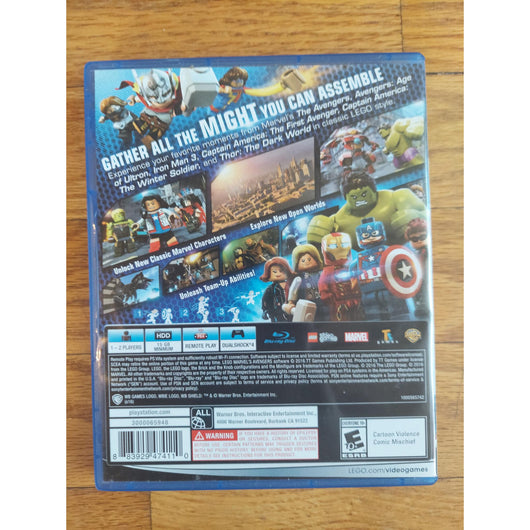 LEGO Batman 3 & LEGO Marvel Avengers PS4 CIB Complete Game Bundle 2 Games