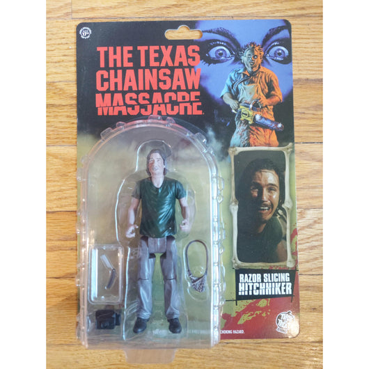 Texas Chainsaw Massacre Razor Slicing Hitchhiker Figure by Trick or Treat Studios