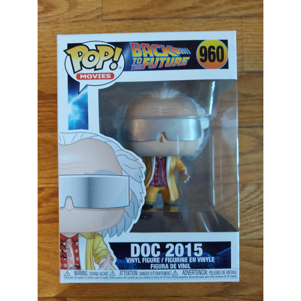 Funko Pop! Doc 2015 #960 Back to the Future Movies Vinyl Figure Collectible