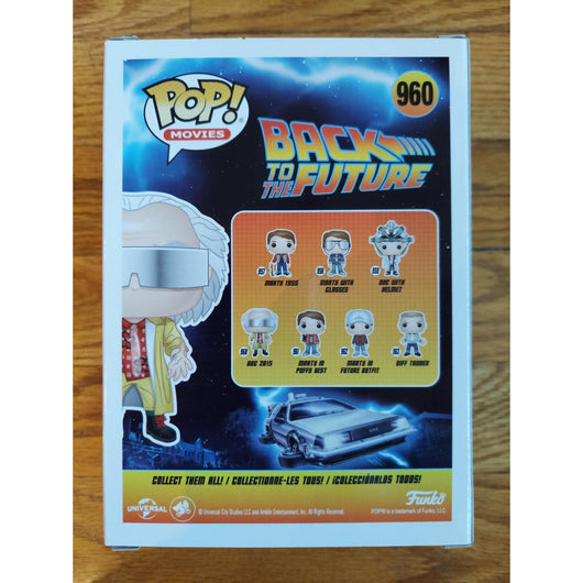 Funko Pop! Doc 2015 #960 Back to the Future Movies Vinyl Figure Collectible