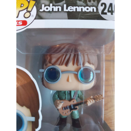 Funko Pop! John Lennon #246 Rocks Vinyl Figure Official Collectible Music Icon