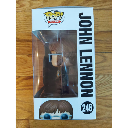 Funko Pop! John Lennon #246 Rocks Vinyl Figure Official Collectible Music Icon