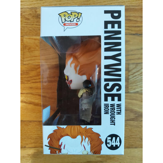 Funko Pop! IT Pennywise with Wrought Iron #544 FYE Exclusive Vinyl Figure