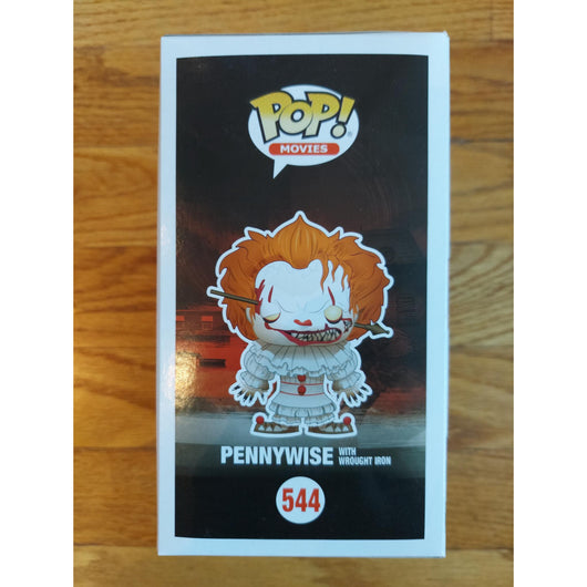 Funko Pop! IT Pennywise with Wrought Iron #544 FYE Exclusive Vinyl Figure