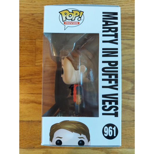 Funko Pop! Back to the Future Marty in Puffy Vest #961 Vinyl Figure Movies