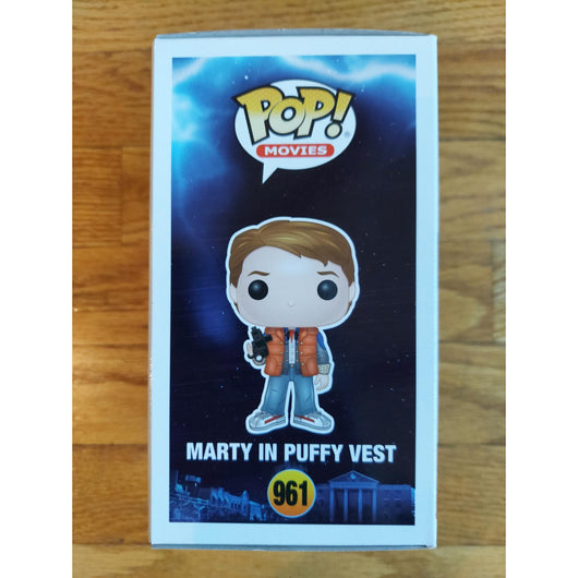 Funko Pop! Back to the Future Marty in Puffy Vest #961 Vinyl Figure Movies
