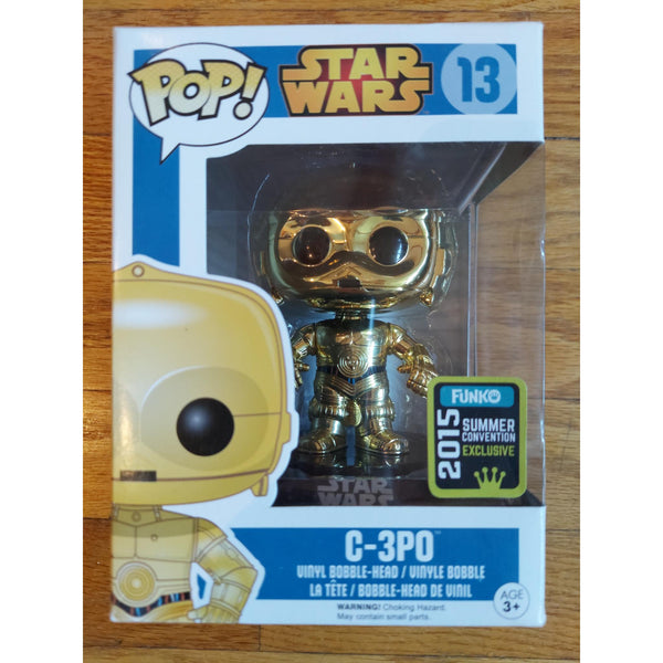 Funko Pop! Star Wars C-3PO #13 2015 Summer Convention Exclusive Vinyl Figure