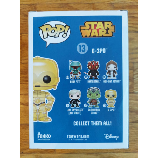 Funko Pop! Star Wars C-3PO #13 2015 Summer Convention Exclusive Vinyl Figure