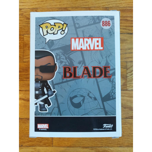 Funko Pop! Marvel Blade #886 2021 Summer Convention Limited Edition Figure