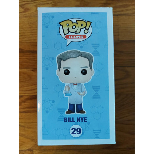 Funko Pop! Icons Bill Nye #29 Vinyl Figure Science Guy Collectible w/ Box