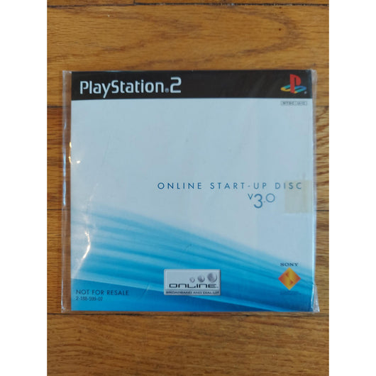 PS2 Online Start-Up Disc V3.0 Brand New Sealed PlayStation 2 Sony PS2 Disc