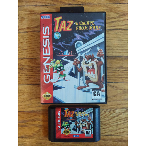 Taz in Escape From Mars (No Manual) - Sega Genesis Authentic Cartoon Adventure