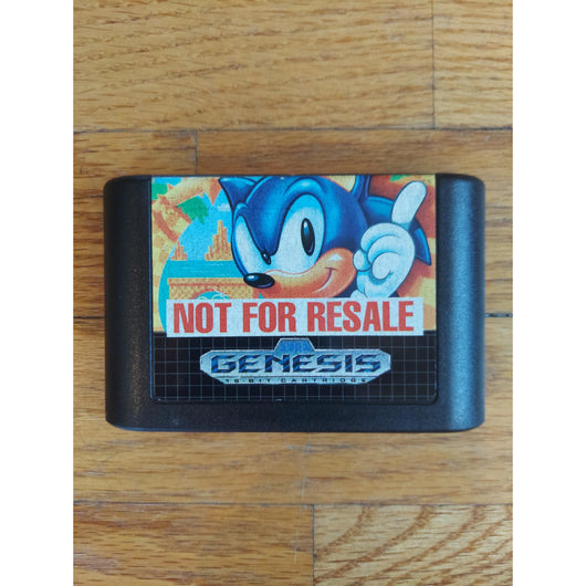 Sonic the Hedgehog (No Manual) Sega Genesis Authentic Game Cartridge Tested