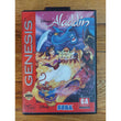 Disney's Aladdin (No Manual) Sega Genesis Authentic Game Cartridge Tested Case