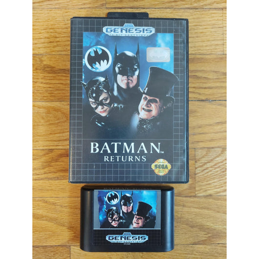 Batman Returns (No Manual) Sega Genesis Authentic Game Cartridge Tested CIB