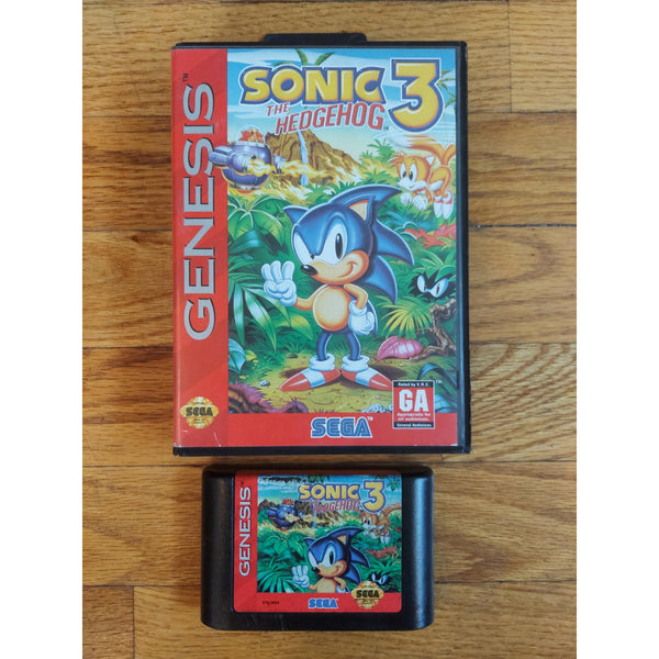 Sonic the Hedgehog 3 (No Manual) Sega Genesis Authentic Game Cartridge Tested