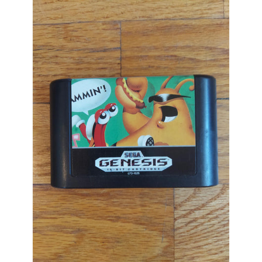 ToeJam & Earl (No Manual) Sega Genesis Game w/ Case Classic Co-Op Adventure
