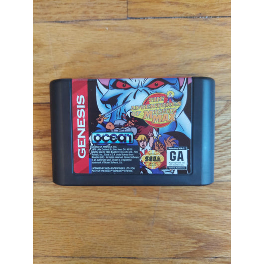 The Adventures Of Mighty Max (No Manual) Sega Genesis Game Complete Case Cart