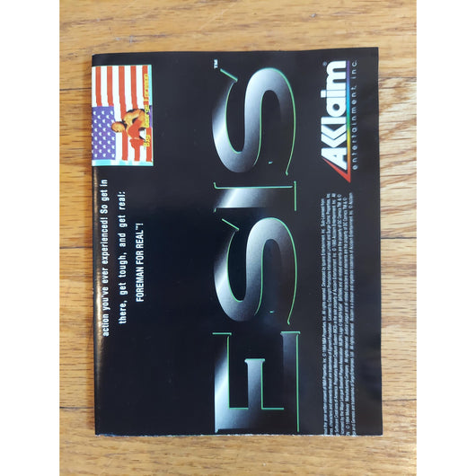 College Slam (CIB) Sega Genesis Complete in Box Basketball Game Authentic USA