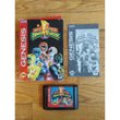 Mighty Morphin Power Rangers (CIB) Sega Genesis Complete in Box Authentic