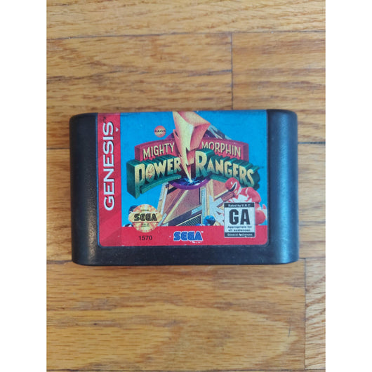 Mighty Morphin Power Rangers (CIB) Sega Genesis Complete in Box Authentic