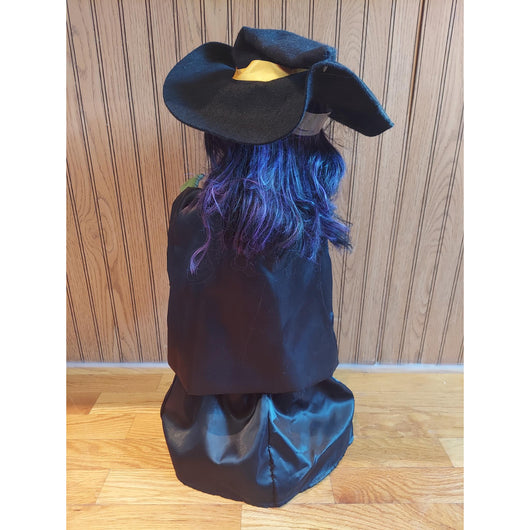 VTG Halloween Witch Time Animated 22