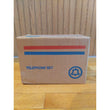 AT&T Vintage Black Push Button Desk Telephone w/ Original Box Retro Landline