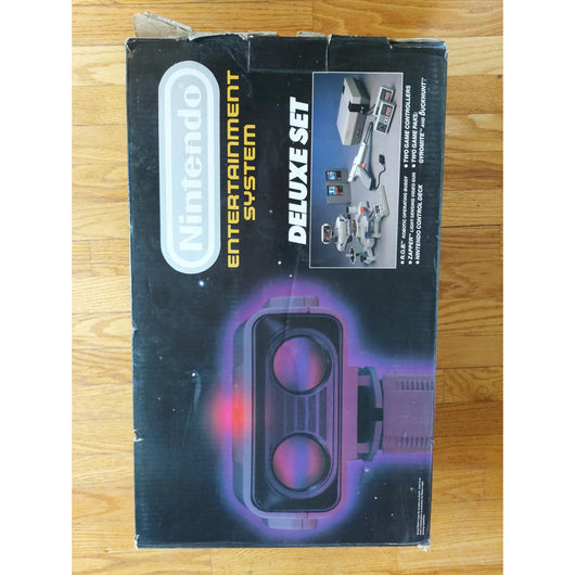 Nintendo NES Deluxe Set R.O.B. Robot Zapper Gyromite Duck Hunt Original Box Set