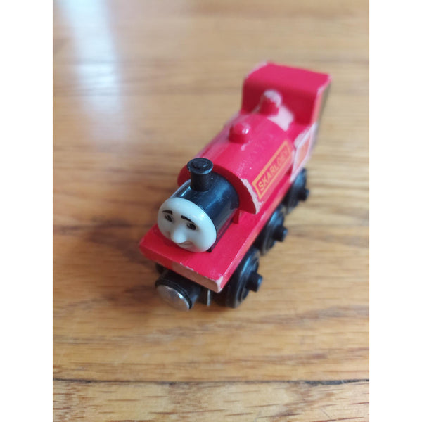 Thomas & Friends Skarloey 2002 Wooden Railway Train Engine No 1 Gullane Vintage