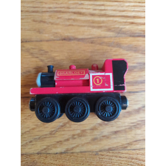 Thomas & Friends Skarloey 2002 Wooden Railway Train Engine No 1 Gullane Vintage