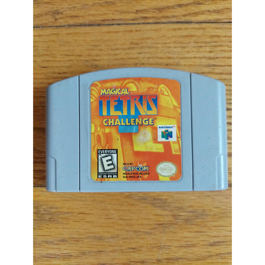 Magical Tetris Challenge Nintendo 64 N64 Authentic Puzzle Game Cartridge Rare