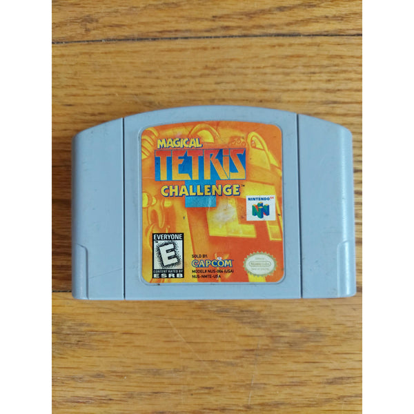 Magical Tetris Challenge Nintendo 64 N64 Authentic Puzzle Game Cartridge Rare