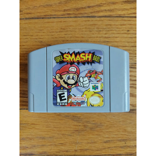 Super Smash Bros Nintendo 64 N64 Authentic Game Cartridge Classic Fighting Game