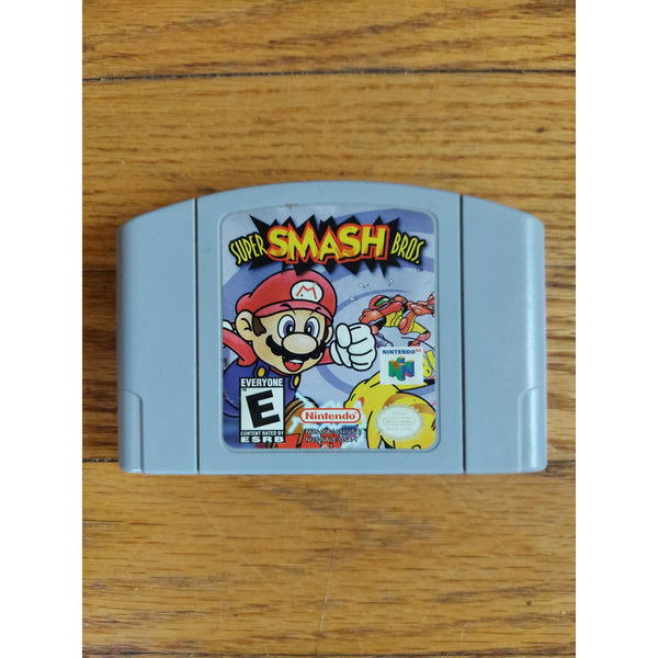 Super Smash Bros Nintendo 64 N64 Authentic Game Cartridge Classic Fighting Game