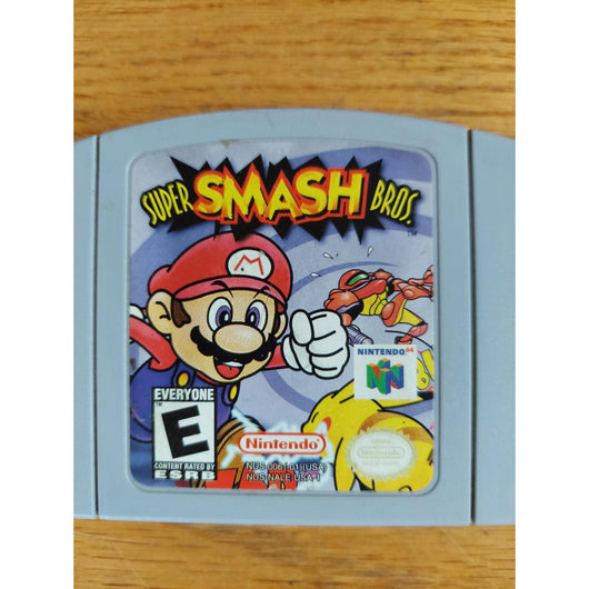 Super Smash Bros Nintendo 64 N64 Authentic Game Cartridge Classic Fighting Game