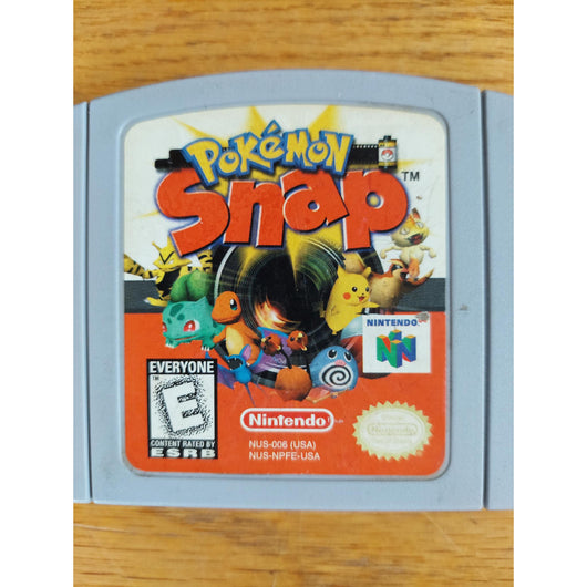 Pokemon Snap Nintendo 64 N64 Game Cartridge Authentic Tested Retro Classic Game
