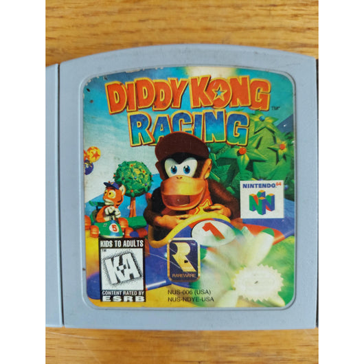 Diddy Kong Racing Nintendo 64 N64 Authentic Game Cartridge Rare Racing Classic